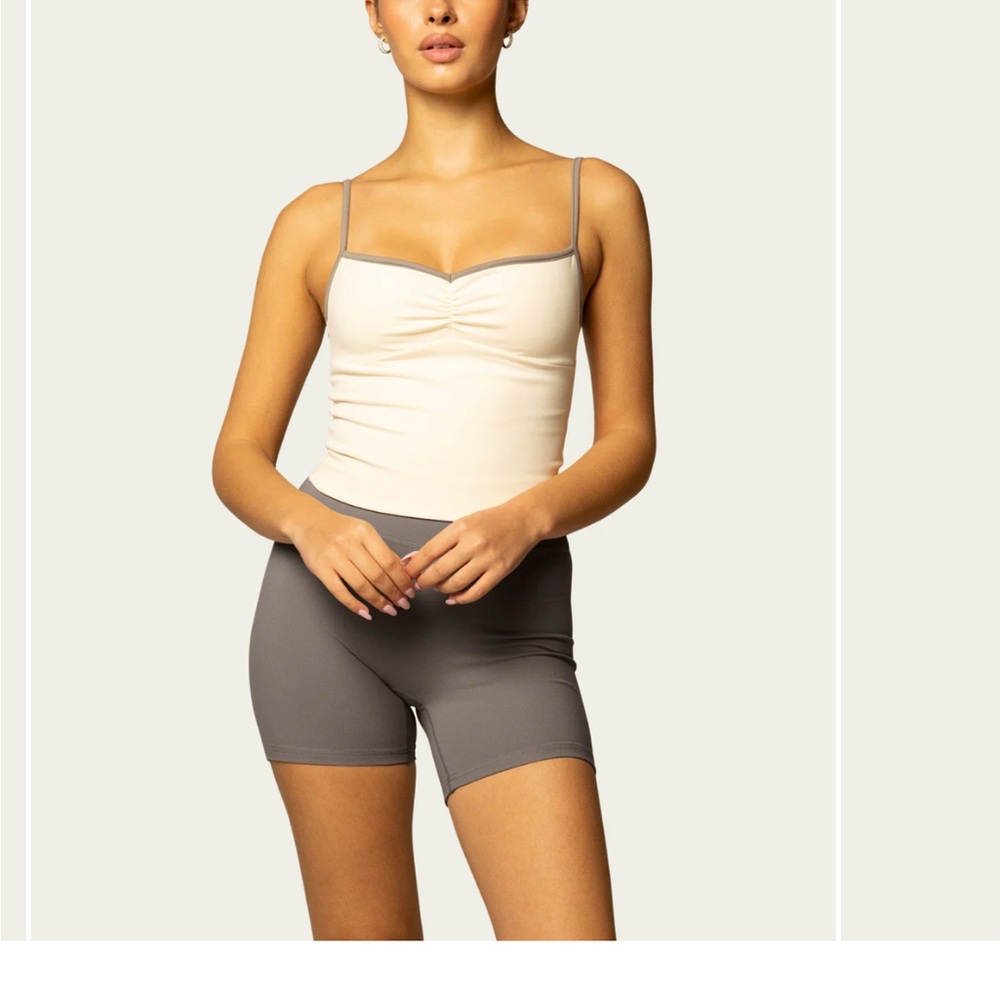 437 / Four Three Seven ballet tank in creme